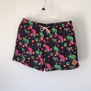 Ambsn Chemshroom Swim Trunks Board Shorts